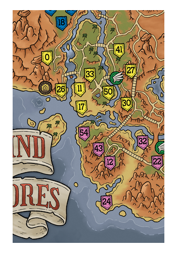 Razorwind Shores Map